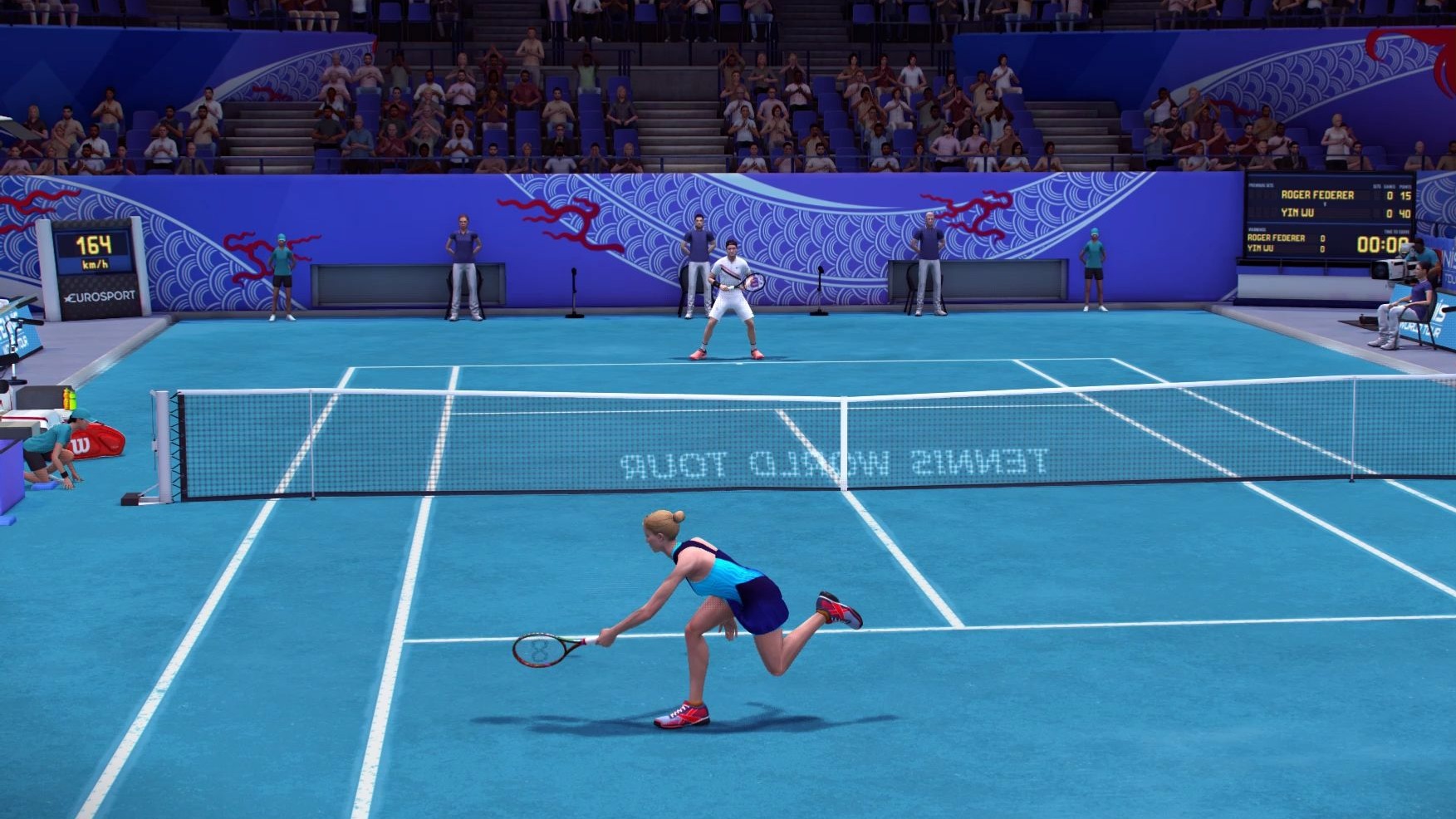 震撼！费德勒在羽毛球赛场刷新纪录！